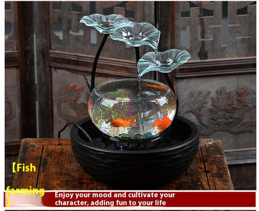 Acuario de Escritorio con Bonsái - Decoración Viva para tu Hogar - Image 23