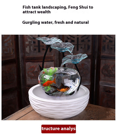 Acuario de Escritorio con Bonsái - Decoración Viva para tu Hogar - Image 27