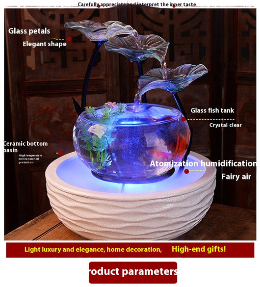 Acuario de Escritorio con Bonsái - Decoración Viva para tu Hogar - Image 29