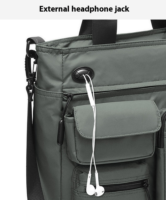Bolso Ejecutivo para Hombre con Múltiples Compartimentos y Gran Capacidad - Image 29