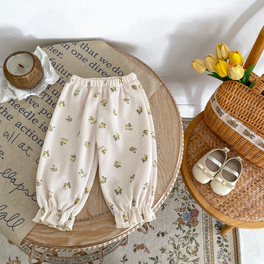 Pantalones Largos Elásticos con Estampado Waffle y Ajuste en Tobillo - Image 34