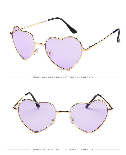Gafas de Sol Corazón Melocotón - Estilo Moderno y Protección UV - Image 33
