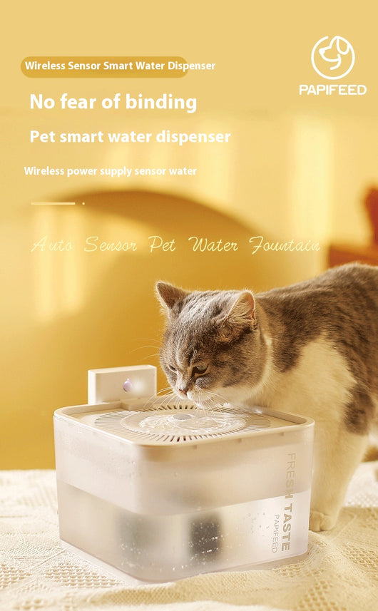 Dispensador de Agua Inteligente con Inducción Inalámbrica para Mascotas - Image 10