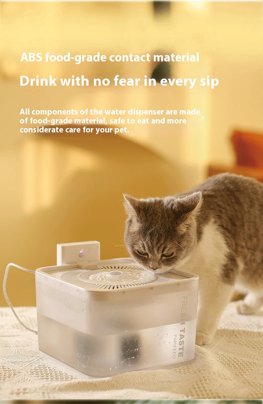 Dispensador de Agua Inteligente con Inducción Inalámbrica para Mascotas - Image 13