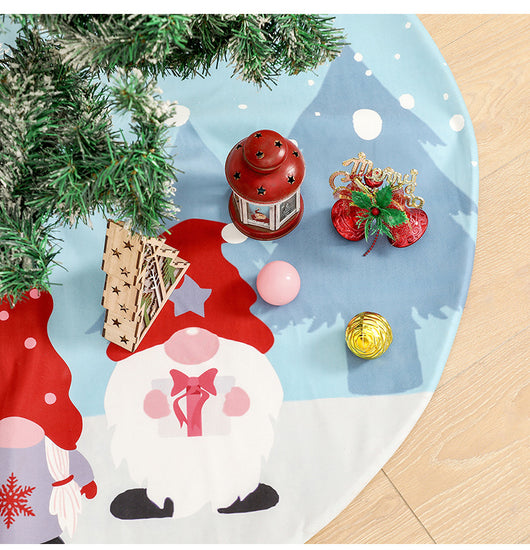 Falda para Árbol Navideño con Estampado Rudolf y Personaje Vintage - Image 22