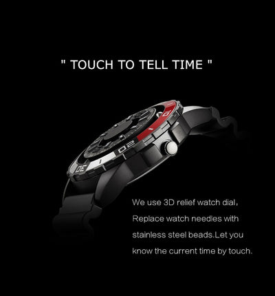 Reloj de Tecnología Magnética con Cuerpo Metálico Negro - Image 14