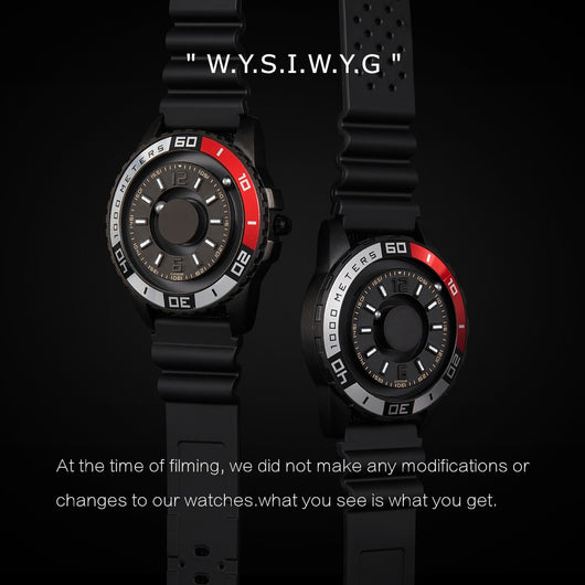 Reloj de Tecnología Magnética con Cuerpo Metálico Negro - Image 17