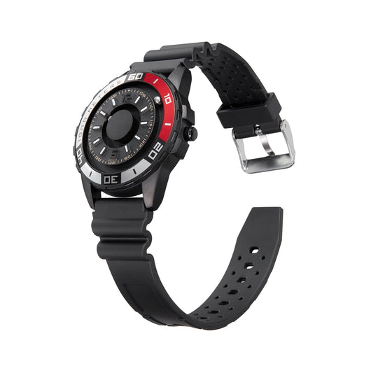 Reloj de Tecnología Magnética con Cuerpo Metálico Negro - Image 23