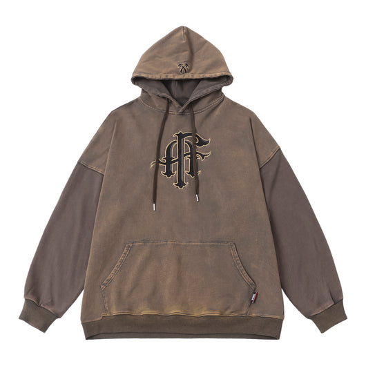 Sudadera con Capucha Desgastada Efecto Vintage para Hombre - Image 30