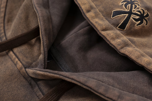 Sudadera con Capucha Desgastada Efecto Vintage para Hombre - Image 33
