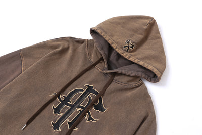 Sudadera con Capucha Desgastada Efecto Vintage para Hombre - Image 41