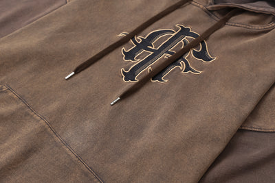 Sudadera con Capucha Desgastada Efecto Vintage para Hombre - Image 48