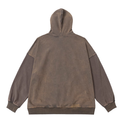 Sudadera con Capucha Desgastada Efecto Vintage para Hombre - Image 49