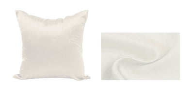 Funda de Almohada de Seda Artificial Color Liso con Cierre - Image 44