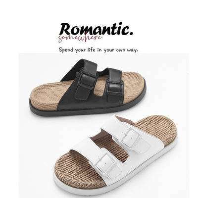 Pantuflas Masajeadoras de Cuerda de Cáñamo con Suela Elástica - Image 29