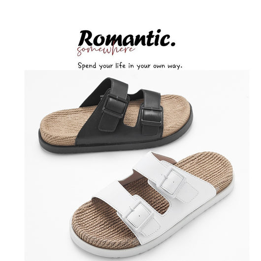 Pantuflas Masajeadoras de Cuerda de Cáñamo con Suela Elástica - Image 29