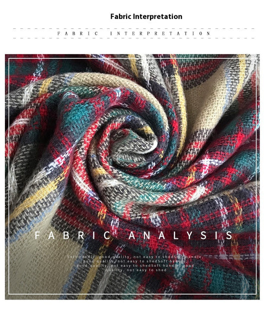 Chal Doble Cara Reversible para Mujer - Abrigo Versátil Otoño Invierno Talla Grande - Image 48
