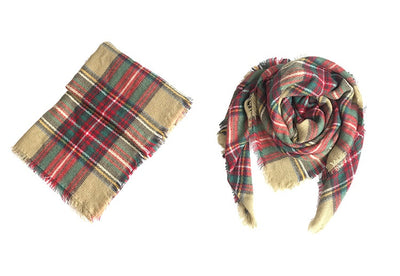 Chal Doble Cara Reversible para Mujer - Abrigo Versátil Otoño Invierno Talla Grande - Image 49