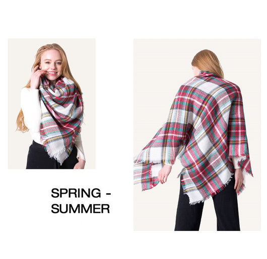 Chal Doble Cara Reversible para Mujer - Abrigo Versátil Otoño Invierno Talla Grande - Image 50