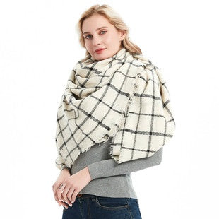 Chal Doble Cara Reversible para Mujer - Abrigo Versátil Otoño Invierno Talla Grande - Image 57