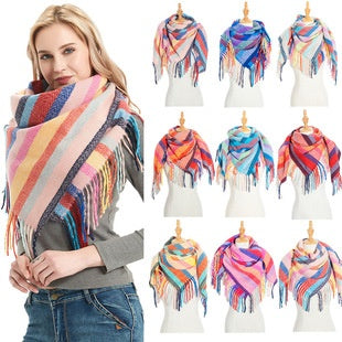 Chal Doble Cara Reversible para Mujer - Abrigo Versátil Otoño Invierno Talla Grande - Image 58