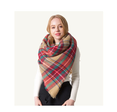 Chal Doble Cara Reversible para Mujer - Abrigo Versátil Otoño Invierno Talla Grande - Image 66