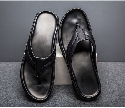 Sandalias de Cuero para Hombre - Chanclas de Playa Cómodas y Elegantes - Image 23