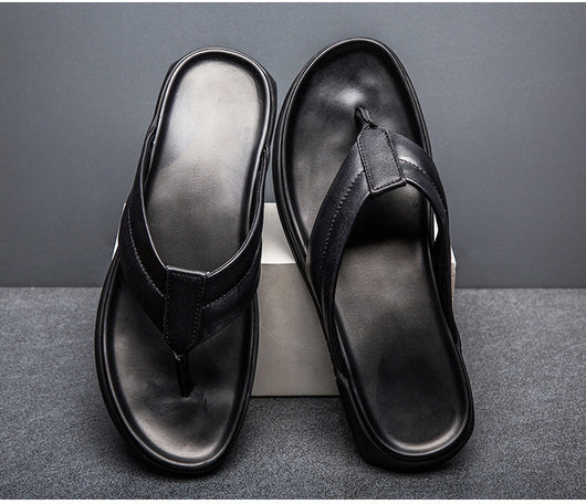 Sandalias de Cuero para Hombre - Chanclas de Playa Cómodas y Elegantes - Image 23
