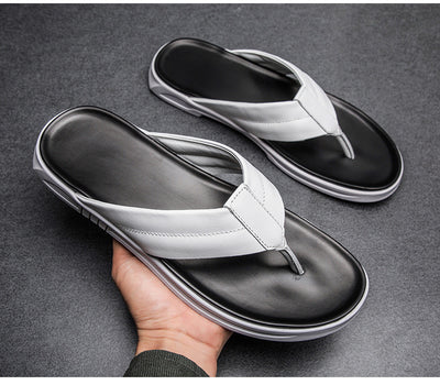 Sandalias de Cuero para Hombre - Chanclas de Playa Cómodas y Elegantes - Image 24