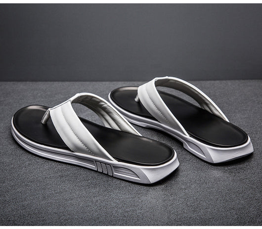 Sandalias de Cuero para Hombre - Chanclas de Playa Cómodas y Elegantes - Image 25