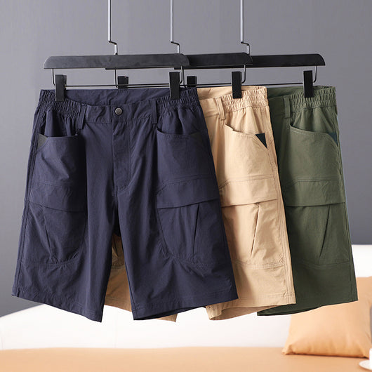 Shorts Cargo de Verano para Hombre con Bolsillos Grandes - Image 17