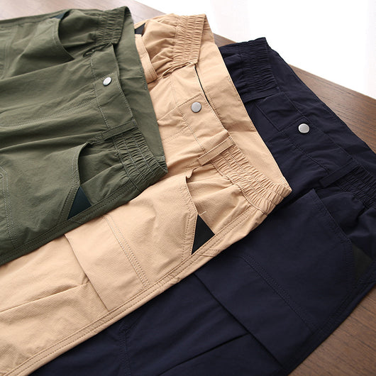 Shorts Cargo de Verano para Hombre con Bolsillos Grandes - Image 18