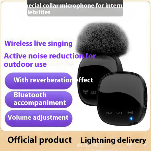 Micrófono Inalámbrico Bluetooth con Reverb Integrado - Image 24