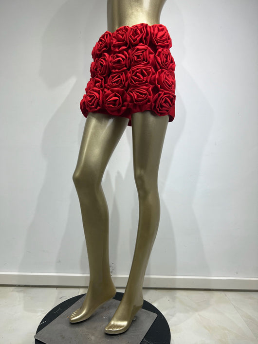 Shorts Ajustados Rose Flower para Chica - Image 19