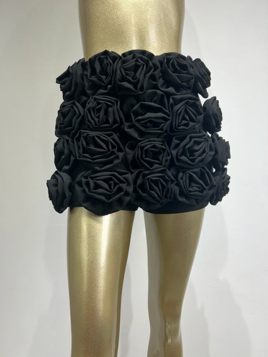 Shorts Ajustados Rose Flower para Chica - Image 20