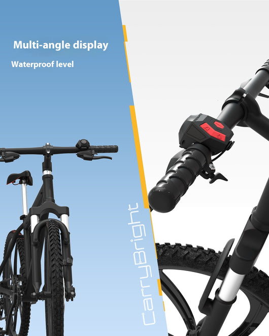 Timbre Electrónico para Bicicleta con Alarma Antirrobo - Image 15