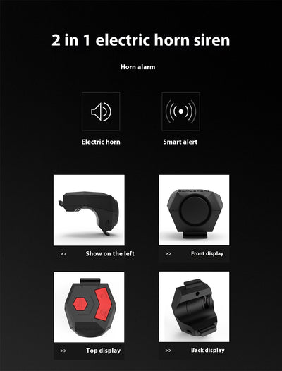 Timbre Electrónico para Bicicleta con Alarma Antirrobo - Image 18