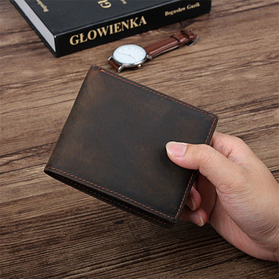 Billetera Vintage para Hombre en Cuero Crazy Horse - Multifuncional - Image 18