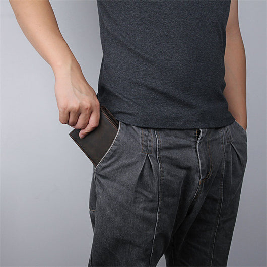 Billetera Vintage para Hombre en Cuero Crazy Horse - Multifuncional - Image 21