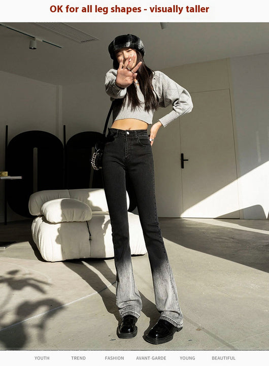 Jeans Slim Degradado Elásticos para Mujer - Image 18