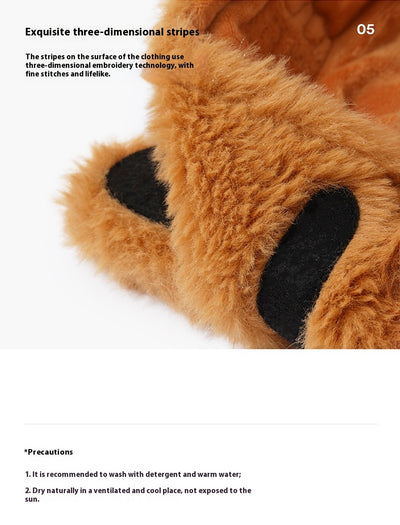 Capa Acolchada de Felpa para Perros Pequeños - Image 17