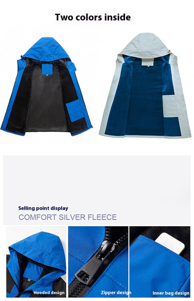 Chaqueta Térmica Impermeable Cortaviento Todo Clima - Image 33