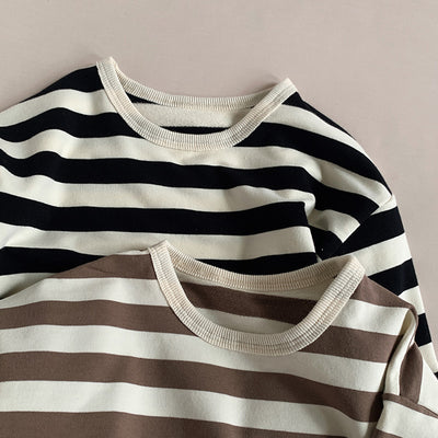 Playera Infantil a Rayas de Manga Larga - Image 30