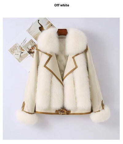 Chaqueta de Piel Sintética Tipo Zorro para Mujer - Image 27