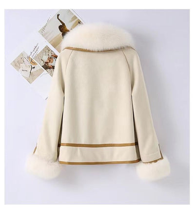 Chaqueta de Piel Sintética Tipo Zorro para Mujer - Image 33
