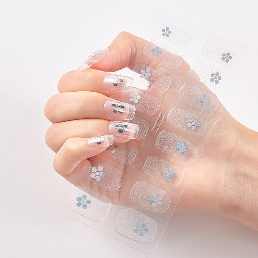 Stickers de Uñas Efecto Ojo de Gato con Detalles Dorados - Image 45