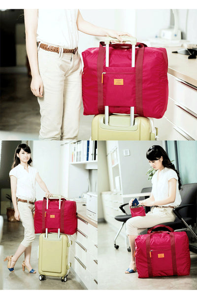 Bolsa de Viaje Plegable Unisex con Diseño Jacquard - Image 20