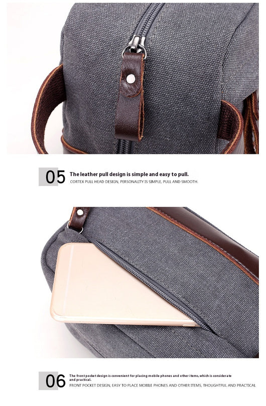 Billetera de Lona Resistente para Hombre - Monedero Compacto Multiuso - Image 9