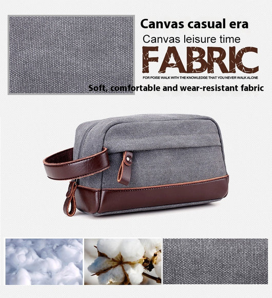 Billetera de Lona Resistente para Hombre - Monedero Compacto Multiuso - Image 20