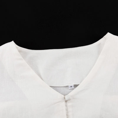 Conjunto de Dos Piezas: Camisa Suelta de Manga Larga y Shorts Casual - Image 22